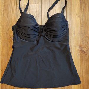 Merona Black Tankini Top - Sz. S